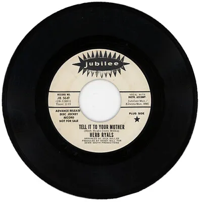 HERB RYALS  TELL IT TO YOUR MOTHER C/w PAINTED LADY  DEMO 1969 NORTHERN SOUL • $35.35