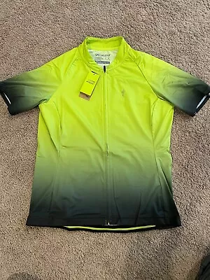 Specialized SL Air Jersey Hyper Viz Womens Reflective Cycling Jersey 2XL XXL NWT • $37