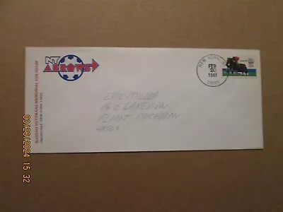 MISL New York Arrows Vintage Dated 1981 Team Logo Soccer Business Envelope #2 • $25