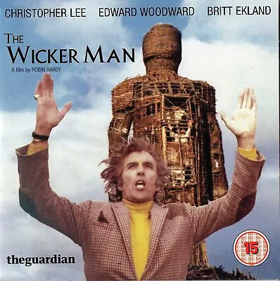 THE WICKER MAN - Edward Woodward*Christopher Lee*Britt Ekland : HORROR PROMO DVD • £3.99