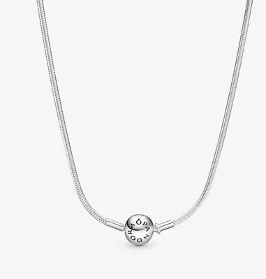 Authentic Pandora Essence Necklace Sterling Silver Chain 596004-45 17.7 In • $64.99