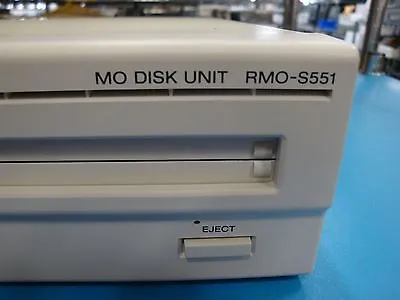 Sony RMO-S551SD External SCSI MO Drive 5.2GB  • $425