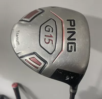 Ping G15 Driver 9 Degrees Aldila 60g Stiff Flex Right Handed • $69.99