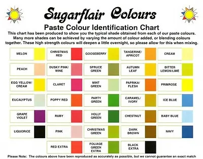 £4.97 • Buy 2 X SUGARFLAIR CONCENTRATED SPECTRAL FOOD COLOURING PASTE GEL 2 POTS 25g EACH