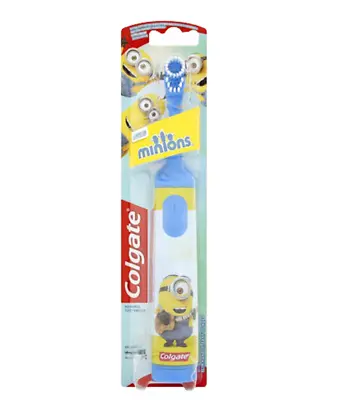 Colgate Minions Kids Extra Soft Battery Toothbrush 3+ Years(Assorted Color) • £5.95
