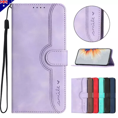 For Samsung Galaxy Note 20 Ultra 10 Plus 9 8 Case Leather Magnetic Wallet Cover • $10.89