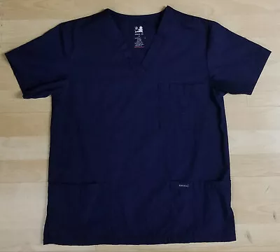 Navy Blue Medical Scrubs Hospital Uniform Dagacci - Size XS - Top & Bottom • $19.99