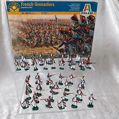 Italeri French Grenadiers - 1/72 Set 6072 - PARTIALLY PAINTED • £4.99