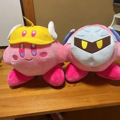 Kirby Of The Stars Muteki Suteki Closet Cutter Meta Knight Plush Toy Doll 2 Set • $83.29