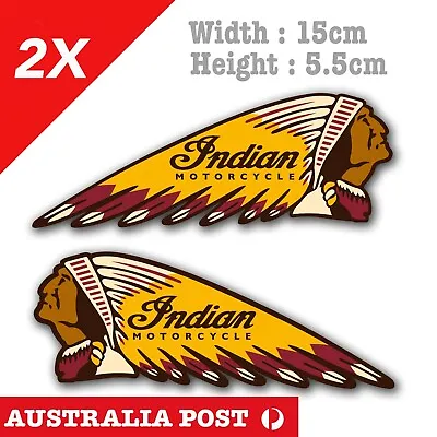 Indian Motorcycle  Logo Motorcycle Helmet Fuel Tank Sticker • $7.20