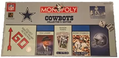 Monopoly Dallas Cowboys Collectors 2003 Factory Sealed & Vary Hard To Find Rare • $134.99