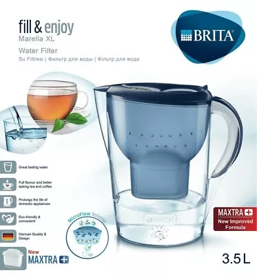 Brita Marella XL 3.5L Water Filter Jug With 2 Maxtra+ Filters New RAM • $175