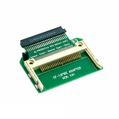  Merory Card Compact Flash To 50Pin 1.8  Ide Hard Drive Ssd Adapter X9S1 Z8V5 • £4.64