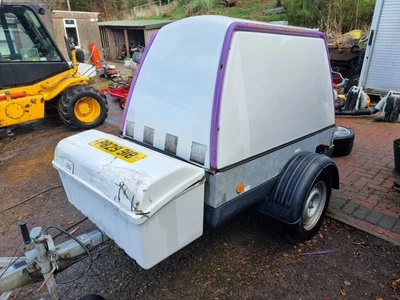 £8950 • Buy FALCH Trailer Hot Water Steam Pressure Washer Chewing Gum Graffite Removal 720hr