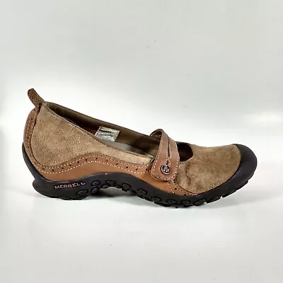 Merrell Plaza Bandeau  Womens 7.5 Suede Leather Mary Jane Shoe  • $28.90