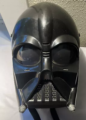 DARTH VADER Star Wars VOICE CHANGER Mask Helmet  2004 Watch Video • £41.49