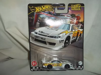 Hotwheels Premium Boulevard #91 LB Super Silhoutte Nissan Silvia S15 • $6.99