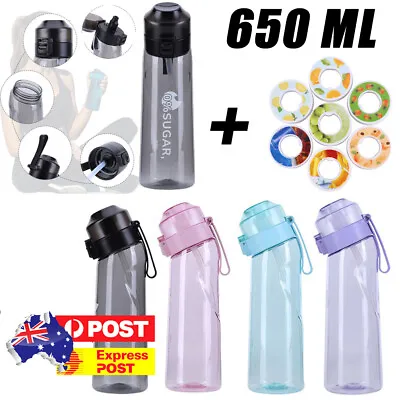 $19.99 • Buy 650Ml Air Up Water Bottle With 7 Fruit Fragrance Bottle Flavored Taste Pods AU
