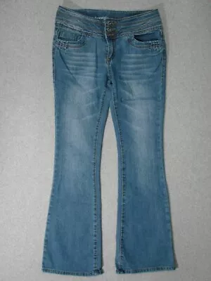 TI15457 **FREESTYLE** REVOLUTION BOOT CUT WOMENS JEANS Sz7 • $18