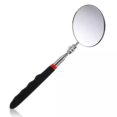 Telescoping Inspection Mirror Circular Telescopic Mechanics Mirror Tool With Ex • $12.29