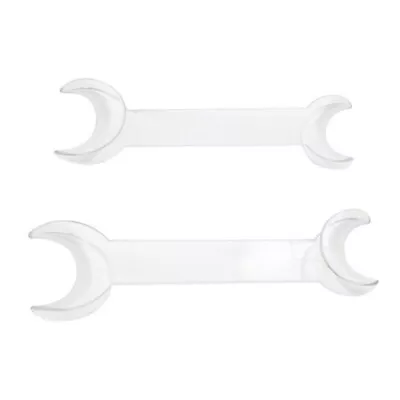 T-Shape White Intraoral Cheek Lip Retractor Double For Head Mouth Opener For • £3.56