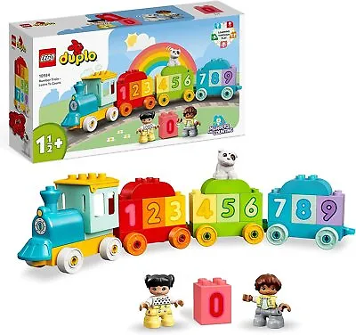 $32.20 • Buy LEGO DUPLO Number Train Learn To Count Building To Educational Number-Brick Toy