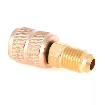 $3.71 • Buy 5/16  Sae Female To 1/4  Male For R410A R22 Gauge Hose Vacuum Pump Adaptor KH-$j