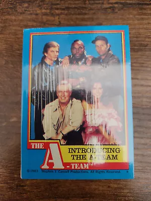 Topps 1983 A-Team Complete 66 Card Set With Wrapper - NM Condition • $14.99