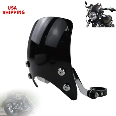 For Harley Sportster XL883 XL1200 2004-2019 Motorcycle Windscreen In Front ABS • $36.40