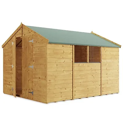 Garden Shed Apex Roof Overlap Outdoor Wooden Storage 4x6 - 16x8 BillyOh Keeper • £279