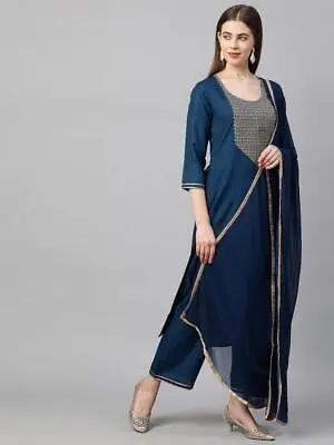 Indian Anarkali Salwar Kameez With Dupatta Set Kurti Pant Suit Kurta Women Dress • $53.09