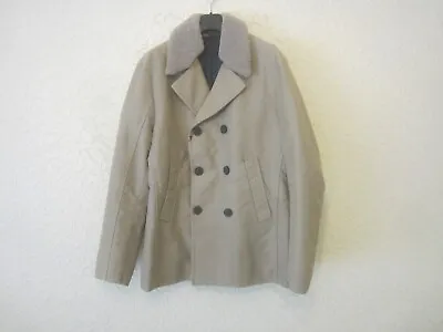 Jey Cole Man Cotton/Real Fur Trimmed Collar Men's Jacket • £124.99