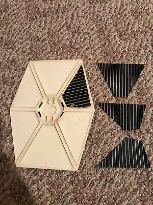 Vintage Star Wars TIE FIGHTER Part WING W/ DECALS WHITE IMPERIAL 1977 Wing • $14.90