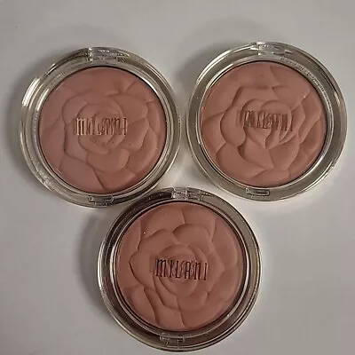 Lot Of 3 Milani Rose Powder Blush # 01 Romantic Rose Company Sealed • $23.95