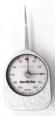 Somfy Tec Mechanical Tension And Compression Force Gage 10-100 Gram France • $49.99