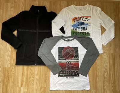 Boys 10-11 Years Clothes Bundle - Fleece And Tops - NEXT GAP BLUEZOO • £2.99