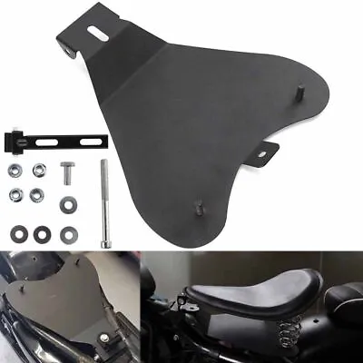 Motorcycle Solo Seat Spring Base Plate Bracket For Harley Softail Bobber Chopper • $18.99