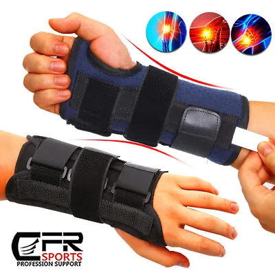 £8.99 • Buy Wrist Hand Brace Support Carpal Tunnel Night Splint Arthritis Sprain Stabilizer