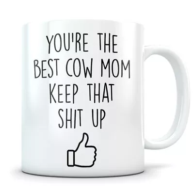 Cow Gifts For Women Cow Gifts Cow Mom Cow Mug Cow Mom Gift Cow Mom Mug Cow Lover • £16.66