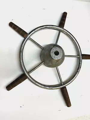 Vintage BOAT STEERING WHEEL FIVE SPOKE • $200