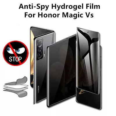 Set For Honor Magic V2 VS 2 Soft Anti-Spy Hydrogel Film Privacy Screen Protector • $14.99