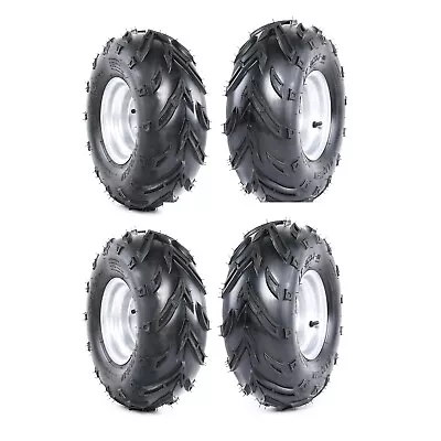 4X 16X8 - 7 Inch 3 Stud Wheel Rim Tyre Tire 125cc 150cc Quad Dirt Bike ATV Buggy • $245.99