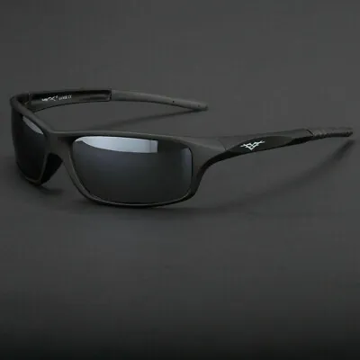 NEW Polarized Sport Mens Wrap Around Fashion Sunglasses Fishing Golf Glasses US • $11.98