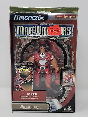 2007 Mag Warriors Shekchai Action Figure - Mega Bloks Magetix 09082 New & Sealed • $14.95