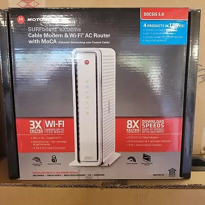 Motorola Surfboard Extreme Cable Modem Wifi AC Router • $45