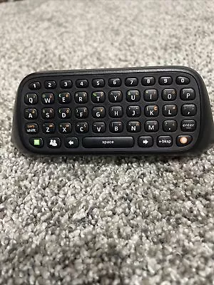 $12 • Buy Chatpad Keypad OEM Microsoft Black For Xbox 360 Console Video Game Controller