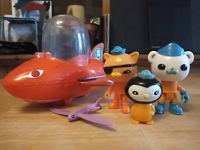 Octonauts Gup B Vehicle With Extra Figures - Complete • £9.99