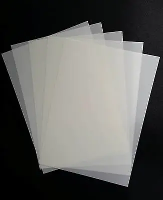 10 X A4 Mylar Sheets 190 Micron Making Airbrush Stencils Craft Laser Safe Mic • $9.61