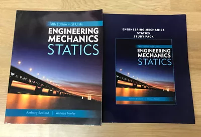 £34 • Buy Engineering Mechanics: Statics (5th Edn In SI Units) PLUS Study Pack (5th Edn)