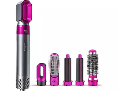 5 IN 1 Hair Dryer Brush Hot Comb Air Volumizer Curler Straightener Curling Style • $31.99